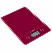 Весы Viconte VC-516 кухонные электронные_платформа, красный