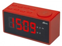 Радиобудильник RITMIX RRC-1212 RED. ЖК дисплей 1