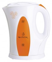 Чайник Centek CT-0031 orange (спираль) 2.2л, 2400Вт, шкала уровня воды