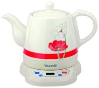 Чайник электрический Viconte VC-3230 красный цветок