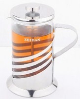 Френч-пресс Zeidan Z-4064, об.350мл., нерж. сталь, стекло