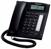 Телефон проводной Panasonic KX-TS2388 RU-B черный